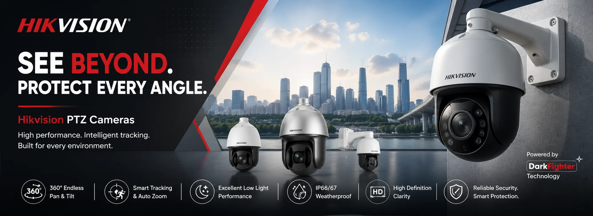Hikvision PTZ cameras and advanced surveillance coverage