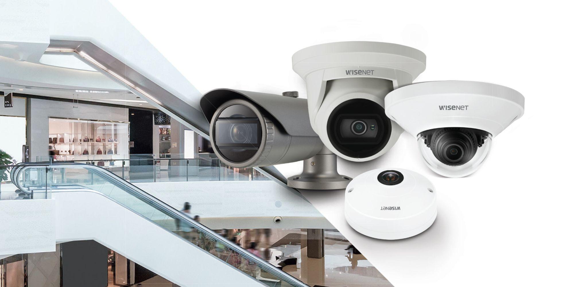 Hanwha Wisenet WAVE VMS dashboard
