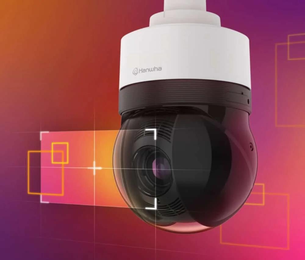 Hanwha NDAA PTZ AI Tracking