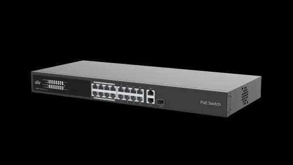 Uniview NSW3000-16T1GT1GC-LPOE-IN Cloud Managed Ethernet Low Power PoE Switch