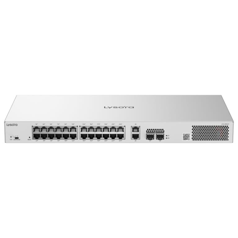 Lysora LCS-24GS-P 24-Port Cloud Managed PoE Switch 370W