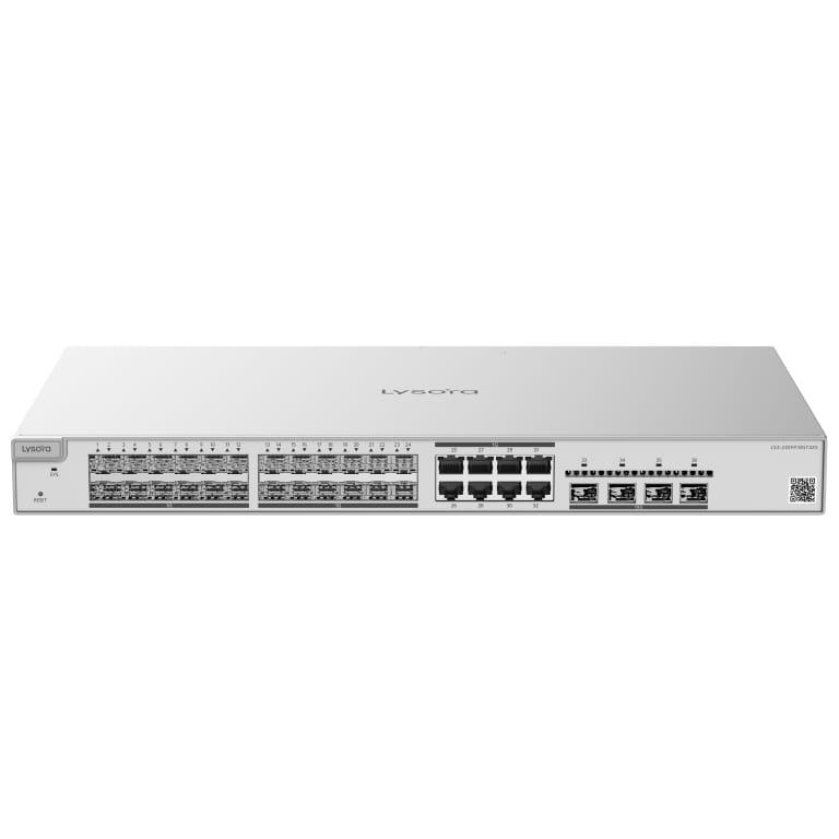 Lysora LS3-24SFP/8GT4XS Layer 3 Managed 10G Switch