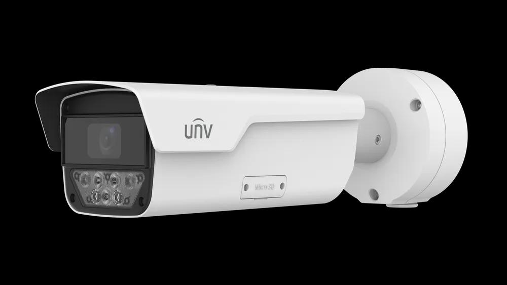 Uniview PKC2641-Z100-(IR)-P 4MP LPR Bullet Camera (10 to 50mm PoE H.265 warm light(IR))