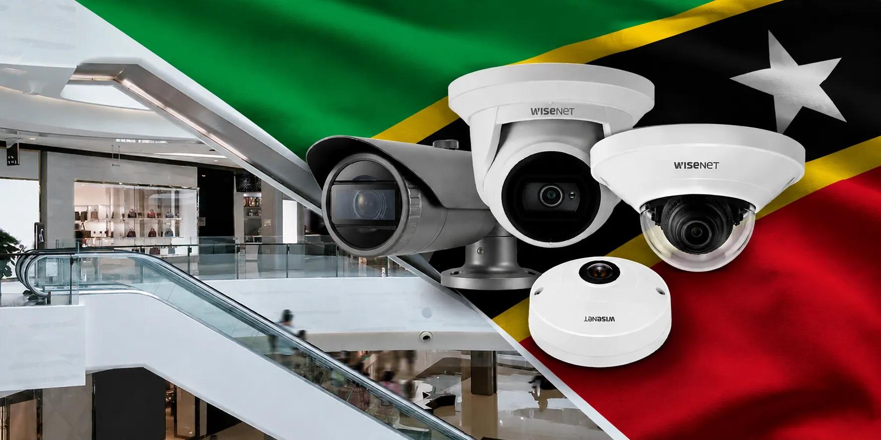 Security cameras for St. Kitts and Nevis