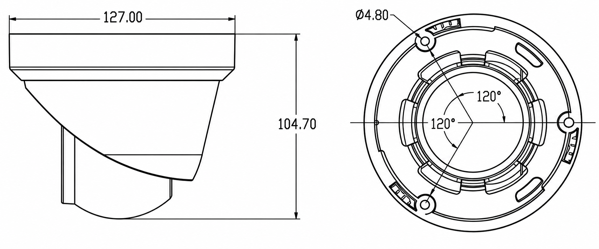Thumbnail 3 for IDS-IPLTRB-8MP 8MP IP Bullet Camera with Long-Range IR