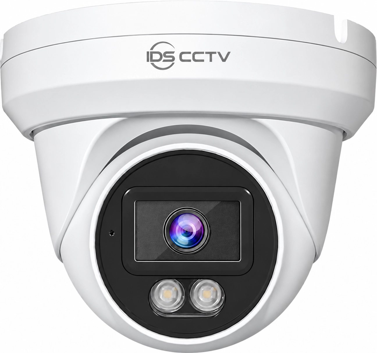 IDS-TAI8MP — 8MP VCA AI Color Night PoE Mini Turret IP Camera