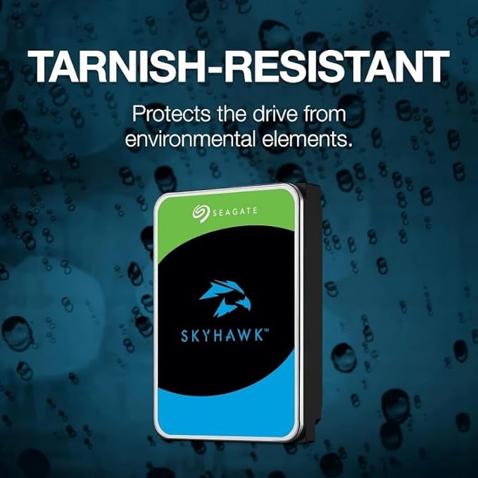 Thumbnail 2 for 4TB Seagate SkyHawk Surveillance HDD – 3.5″ SATA, 180 TB/yr, 3-Year Rescue