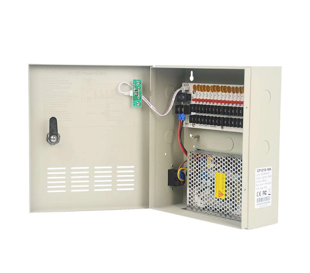 Thumbnail 2 for CP1218-10A Hikvision || Accessory Power Supply Box 12V DC