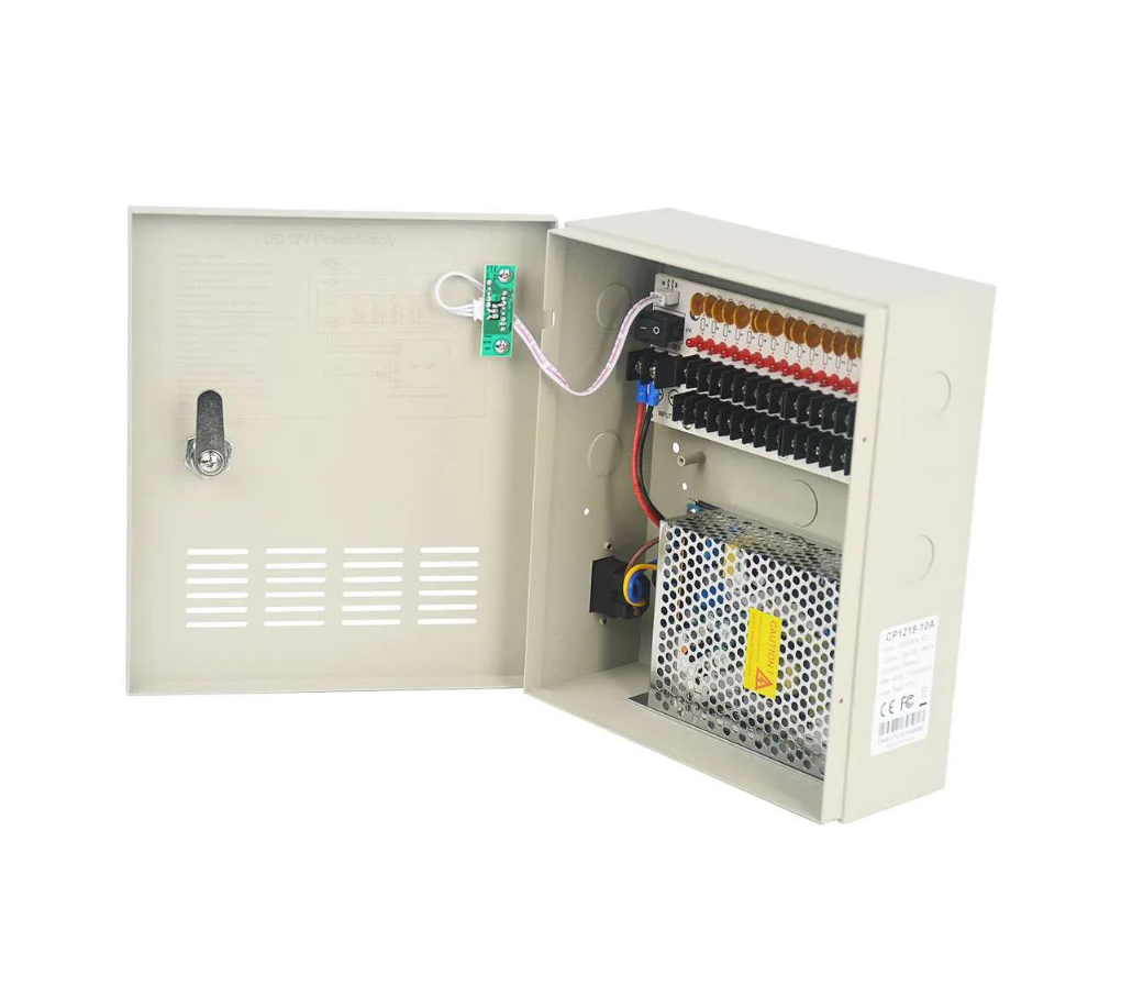 Thumbnail 7 for CP1218-10A Hikvision || Accessory Power Supply Box 12V DC