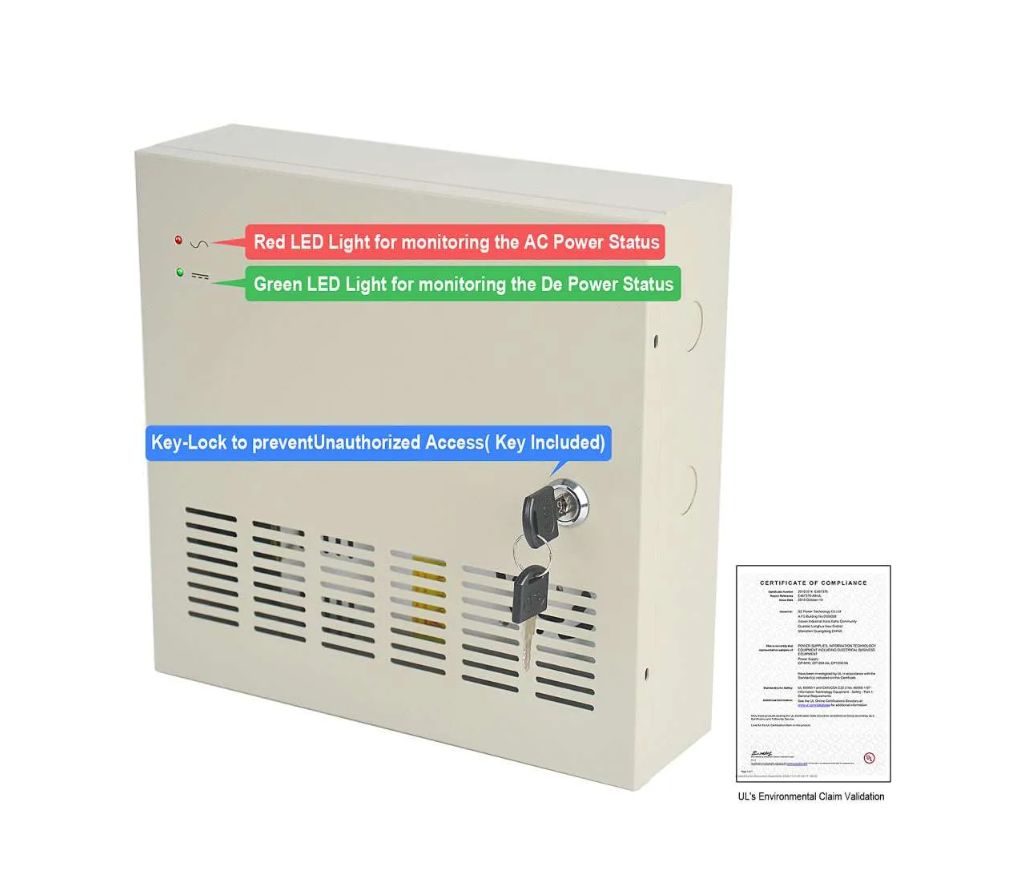 Thumbnail 3 for CP1218-20A-UL 18ch Accessory Power Supply Distributor 12V DC