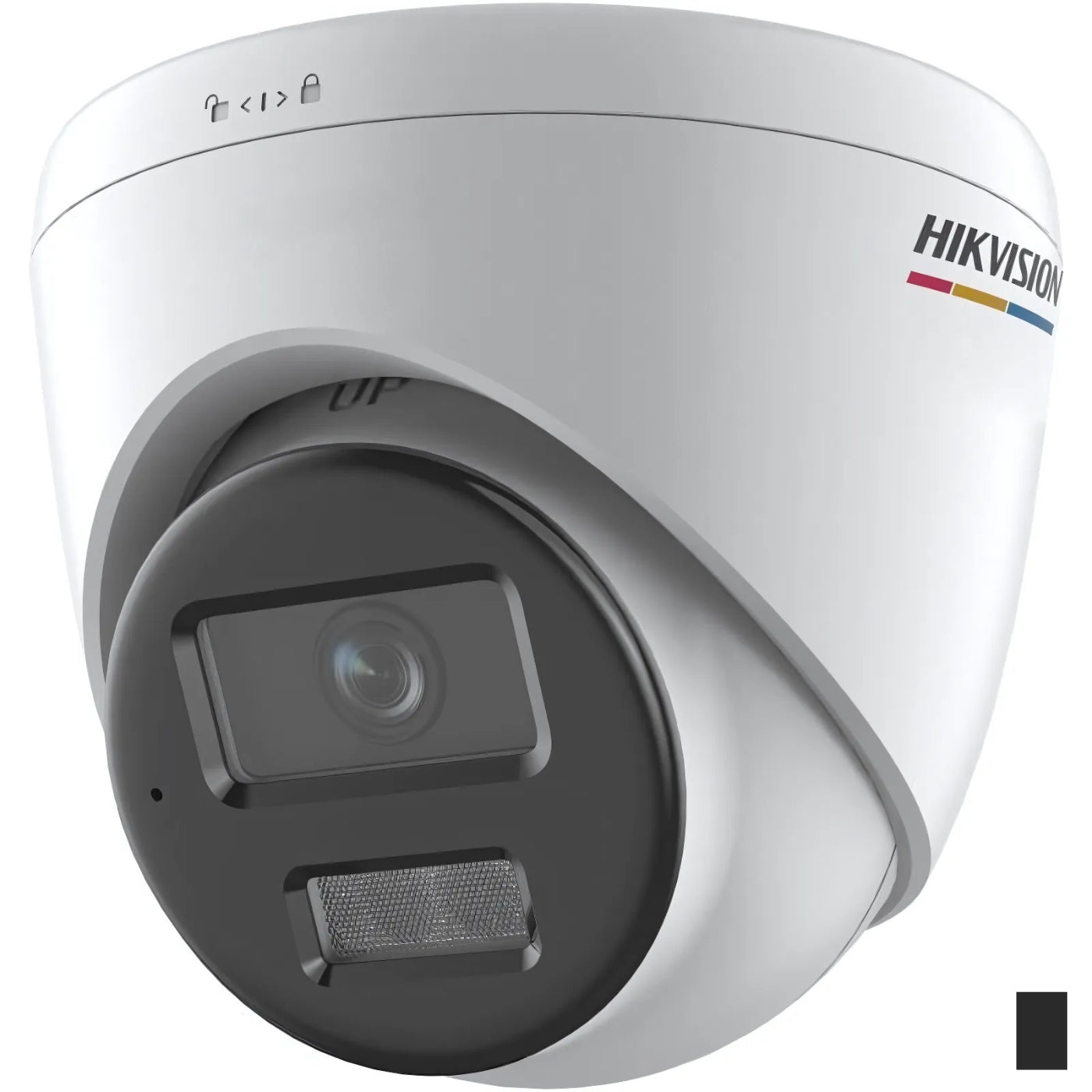 Thumbnail 2 for Hikvision DS-2CD1347G2-LIUF/SL 4MP ColorVu Turret Camera Two-Way Audio PoE