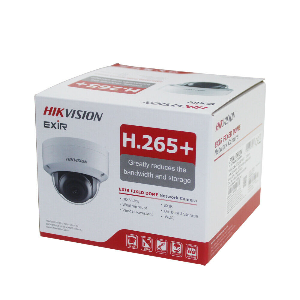 Thumbnail 4 for Hikvision 4MP PoE IP DS-2CD2143G0-I Dome Camera H.265+ IR40M 2.8mm 3AXIS