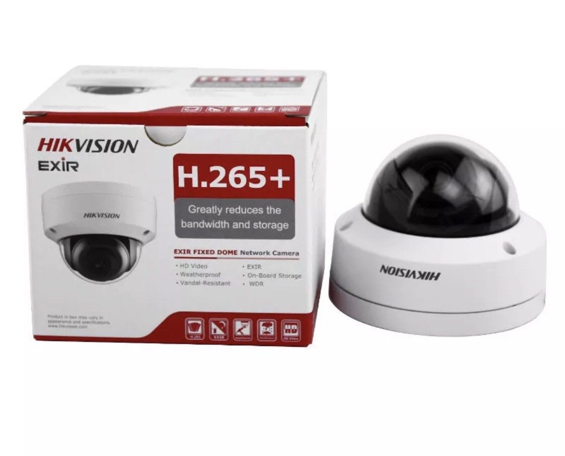 Thumbnail 5 for Hikvision 4MP PoE IP DS-2CD2143G0-I Dome Camera H.265+ IR40M 2.8mm 3AXIS