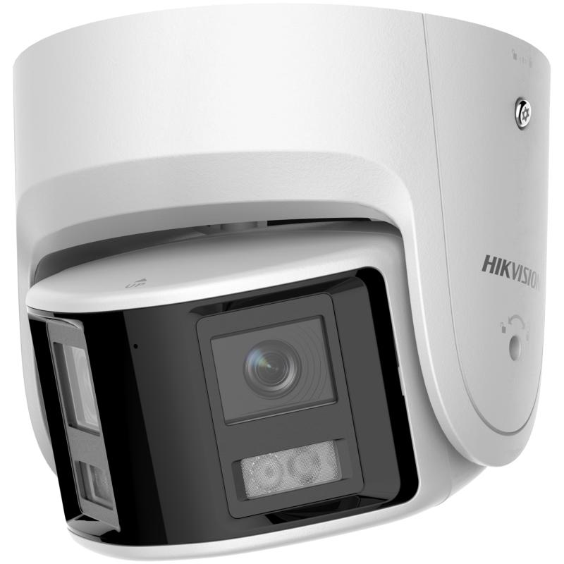 Thumbnail 2 for DS-2CD2347G2P-LSU/SL Hikvision 4MP Panoramic ColorVu Fixed Turret Network Camera