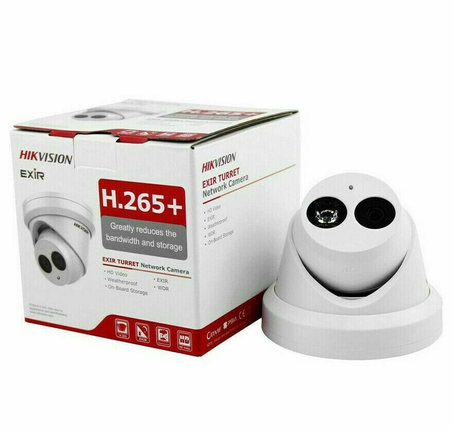 Thumbnail 3 for Hikvision 8MP POE DS-2CD2383G0-IU 4K Outdoor Turret IP Camera Build-in Mic 2.8MM