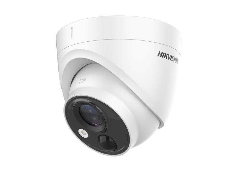 DS-2CE71H0T-PIRLO Hikvision CCTV Camera 5 MP PIR Turret detection strobe light