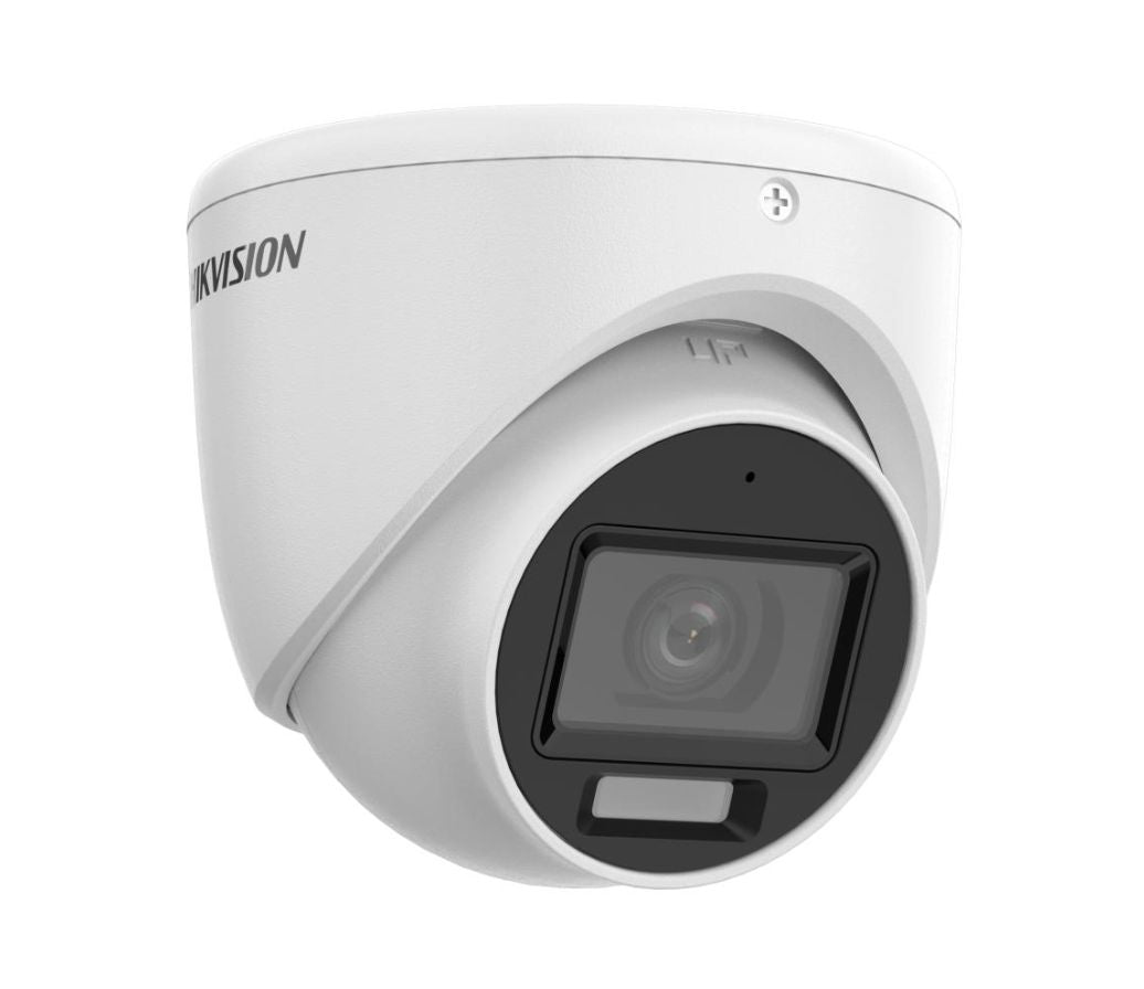 Thumbnail 2 for DS-2CE76K0T-LMFS 3K Hybrid Light Audio Fixed Turret Security Camera, 2.8mm, Built-in Mic, IP67