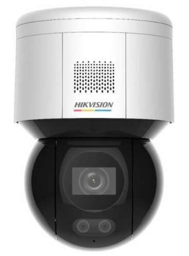 Thumbnail 3 for DS-2DE3A400BW-DE Hikvision Mini PT 4MP ColorVu 4x Zoom IP Camera Mic Speaker