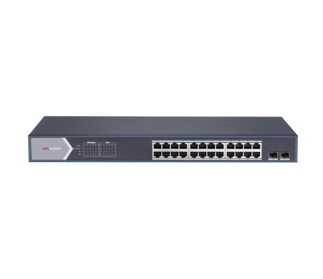 Thumbnail 3 for DS-3E0526P-E Hikvision 24 Port Gigabit Unmanaged POE Switch