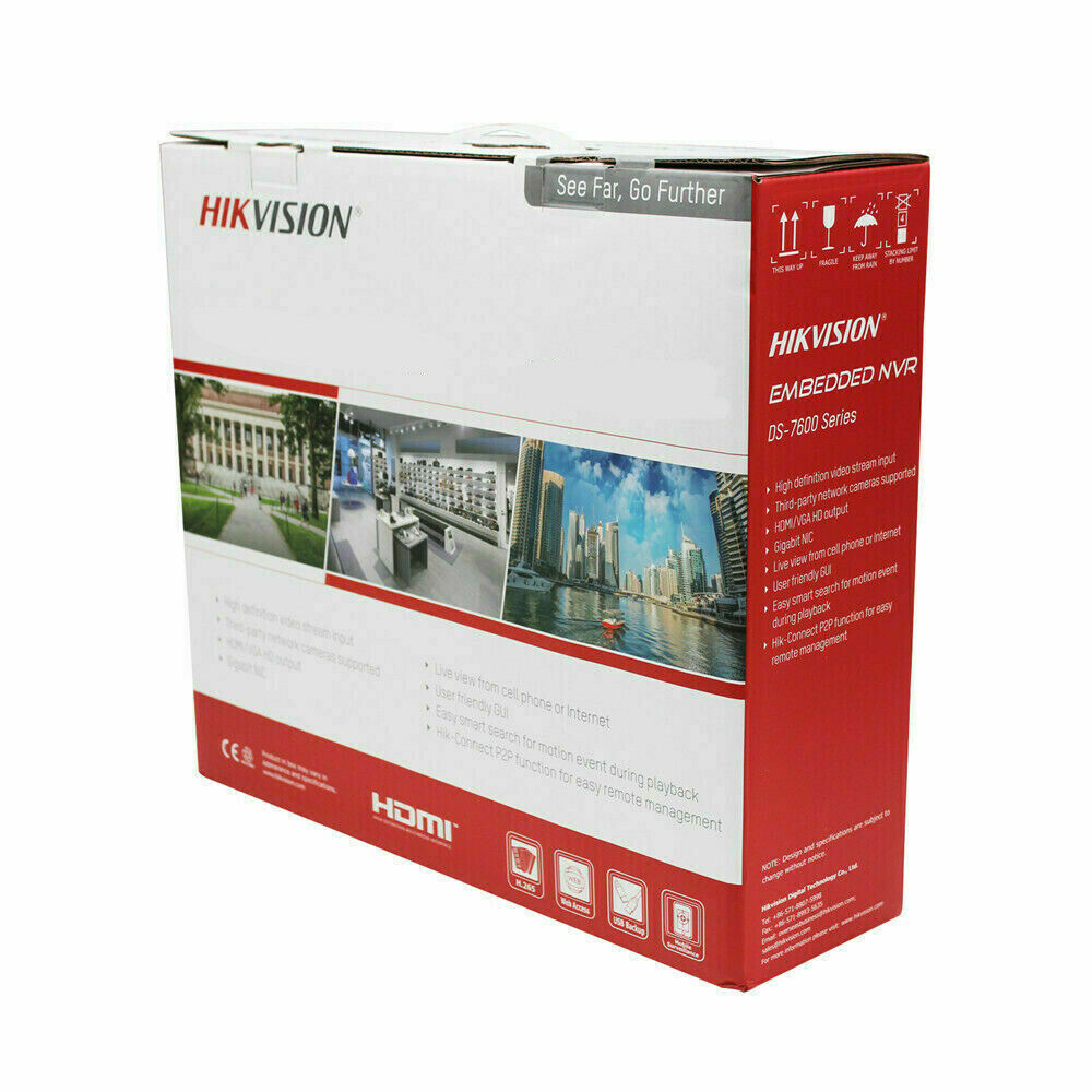 Thumbnail 3 for DS-7216HGHI-K1/S Hikvision 2MP 16CH DVR Audio Over Coaxial +2 IP HD 1080p