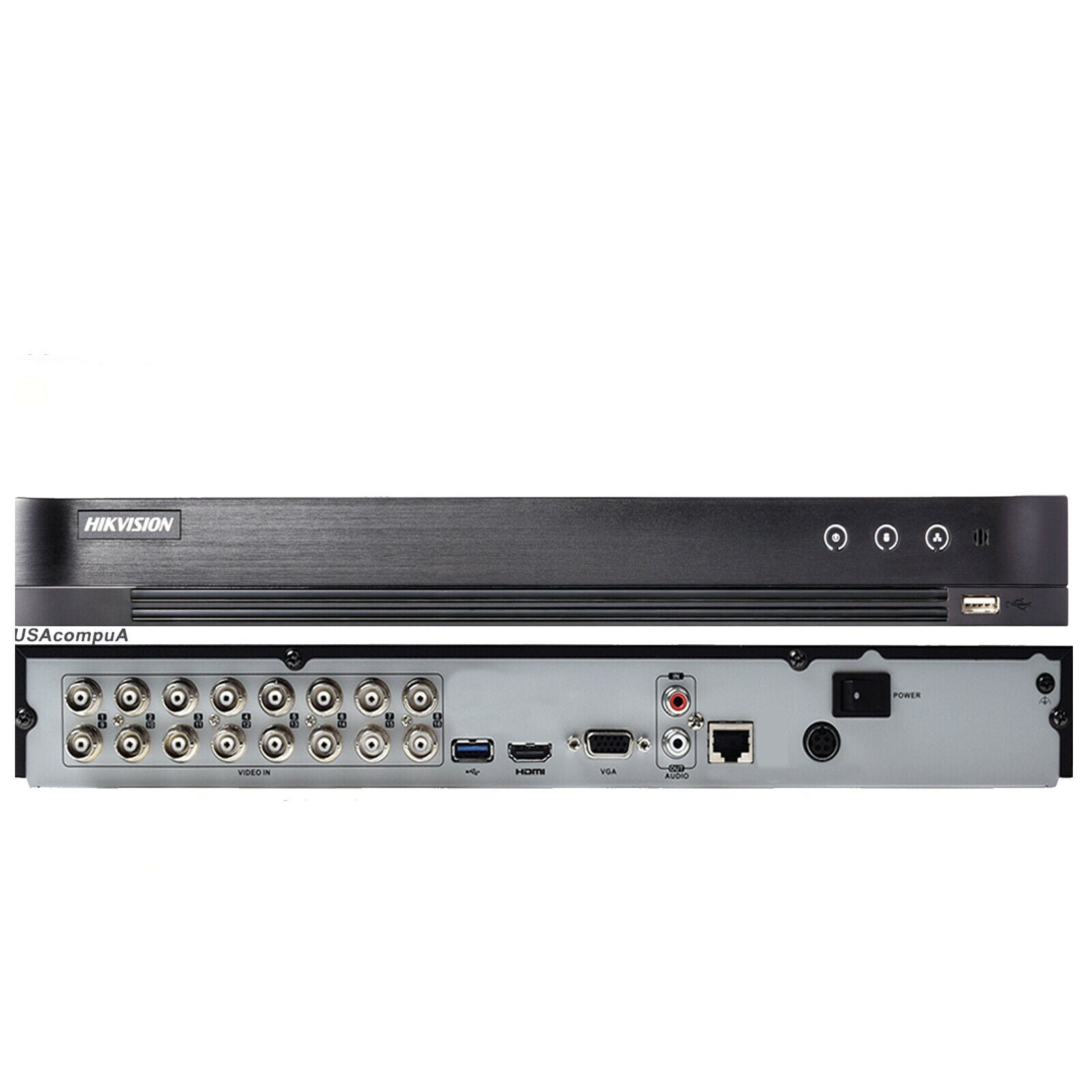 DS-7216HQHI-K2 Hikvision 16CH DVR 16 Channel + 4 IP 4MP 4k-out HDD Optional