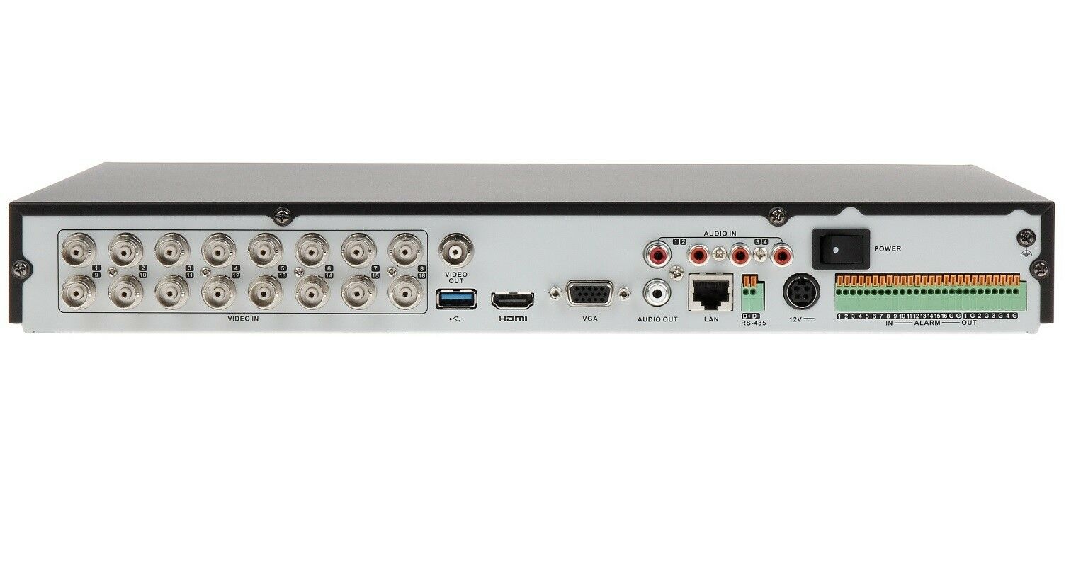 Thumbnail 5 for DS-7216HUHI-K2 (ul) Hikvision 4K 8 MP Usa Version 16CH H.265+hd-tvi+16ch-ip