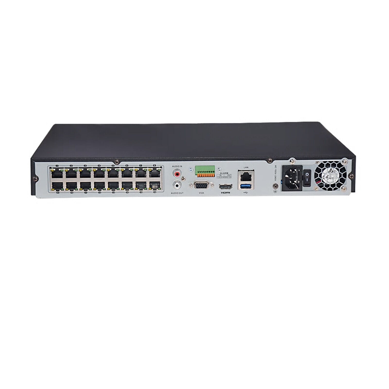 Thumbnail 5 for Hikvision 16CH NVR PoE 12MP 4k-uhd DS-7616NI-I2/16P H265+ English Version