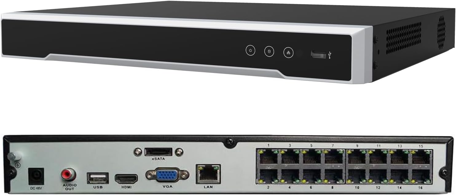 Hikvision DS-7616NI-Q2/16P 16-Channel 4K PoE Network Video Recorder