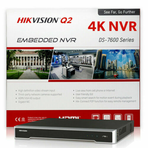 Thumbnail 3 for OEM DS-7616NI-Q2/16P 16-Channel 4K PoE NVR with Dual SATA Storage