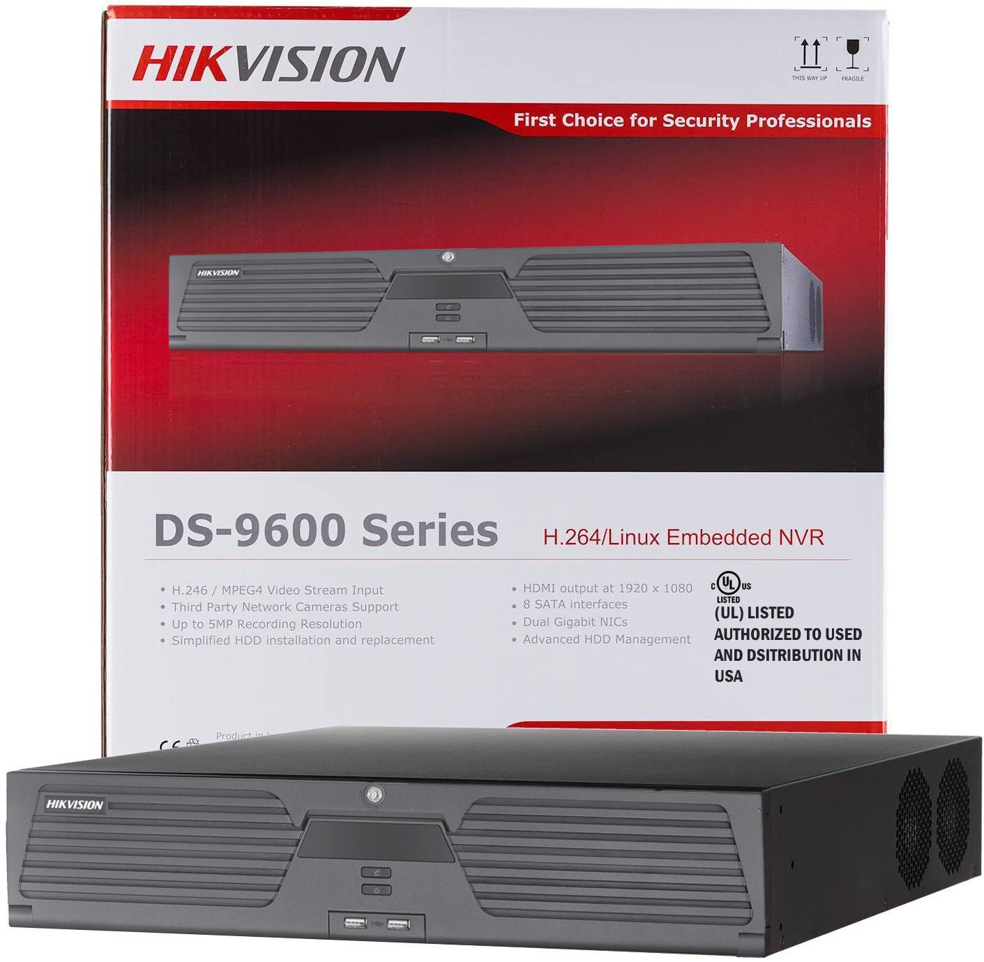 Thumbnail 3 for Hikvision DS-9664NI-M8 64-Channel 8K RAID Network Video Recorder for Large Systems