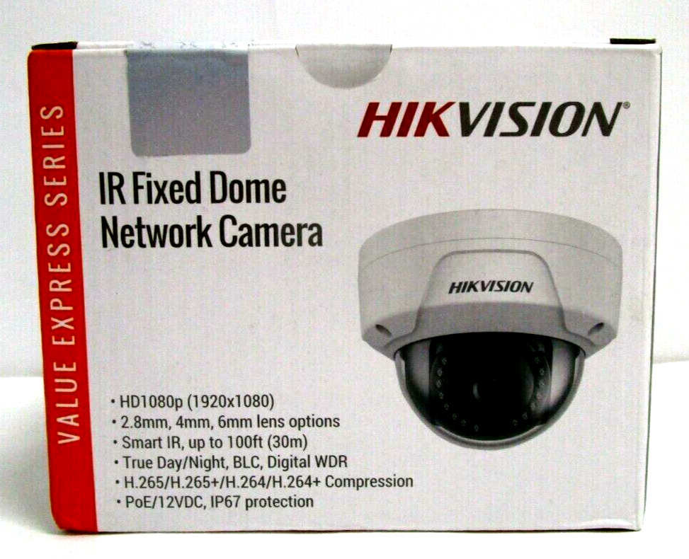 Thumbnail 3 for ECI-D14F2 4MP Fixed Dome IP Camera with Audio, PoE, IR Night Vision, IP67