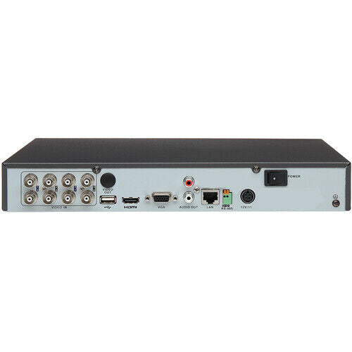 Thumbnail 3 for Hikvision iDS-7208HQHI-M2/S 8-Channel AcuSense DVR with Dual SATA Storage