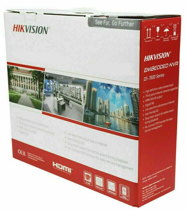Thumbnail 5 for Hikvision IDS-7208HUHI-M2/P 8CH DVR 4K Dvr-xvr 8 Channel Usa Version (ul) Hybrid with Power Over Coaxial