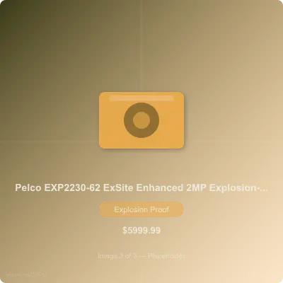 Thumbnail 3 for Pelco EXP2230-62 EXSITE 2 Series 2MPExplosion Proof PTZ Camera