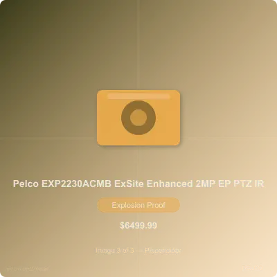 Thumbnail 3 for Pelco EXP2230ACMB ExSite Enhanced 2 Series 2MP PTZ Camera, x30 Zoom, T6