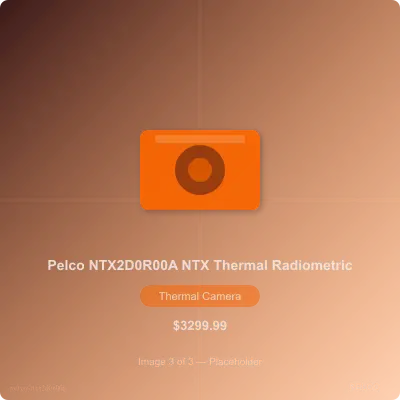 Thumbnail 3 for Pelco NTX2D0R00A SS NTX Thermal Camera with Radiometric Functionality