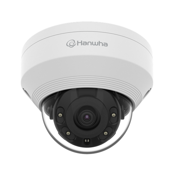 Hanwha Wisenet 4MP Outdoor Dome Camera, H.265, 30fps, 20m IR, IP66, 2.8mm - HAN-QNV-7012R
