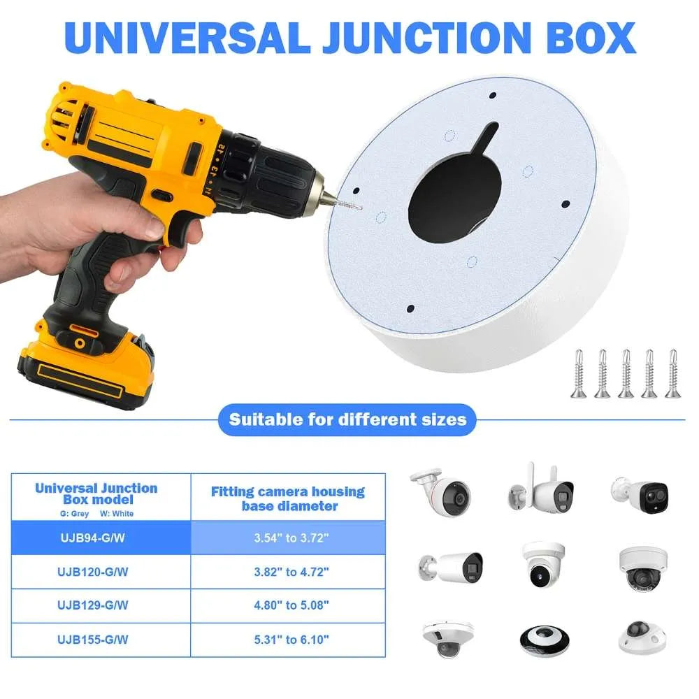 Thumbnail 4 for UJB94-W/G junction box