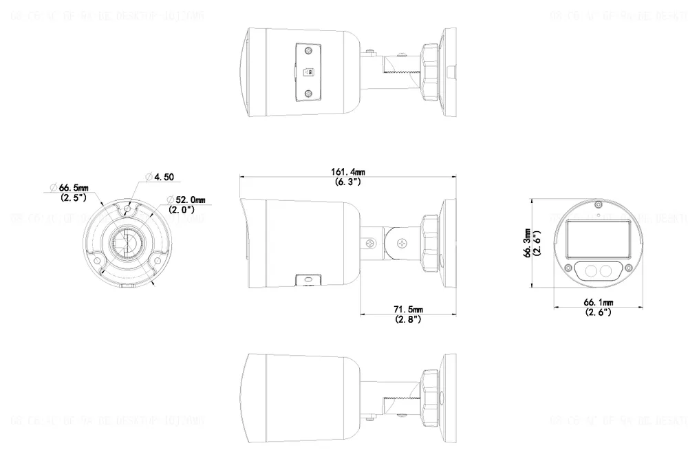 Thumbnail 4 for Uniview EC-B4F28UDL 4MP HD Smart Dual Light Fixed Bullet Network Camera