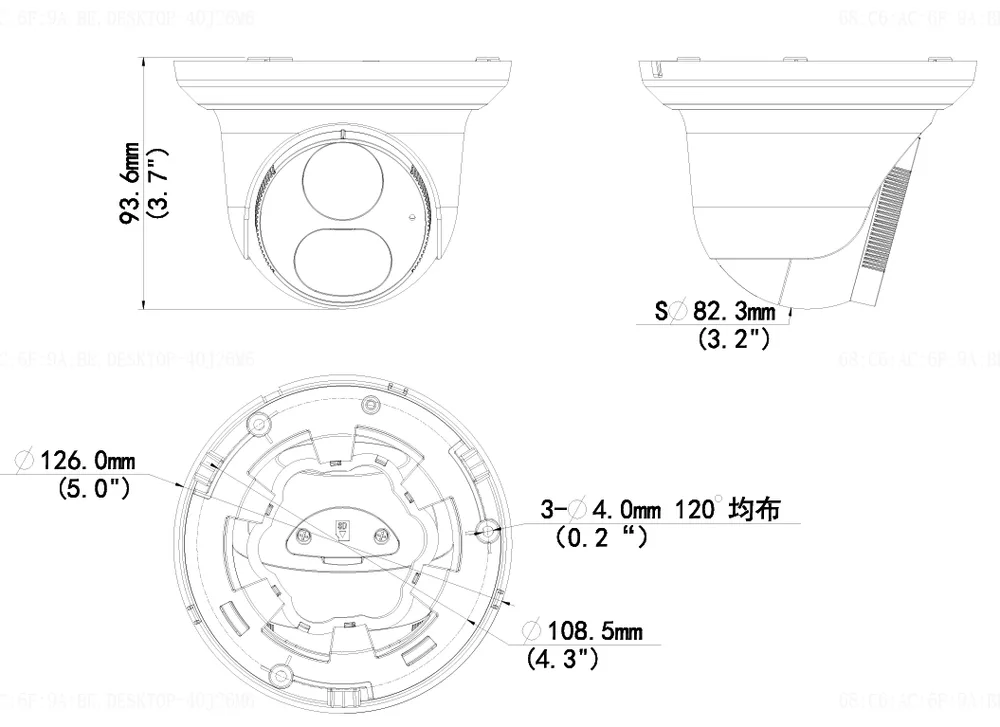 Thumbnail 4 for Uniview EC-T4F28DL 4MP HD Smart Dual Light Fixed Turret Network Camera