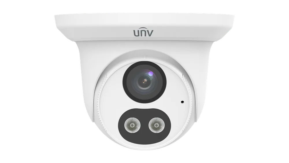 Uniview EC-T4F28UDL 4MP HD Smart Dual Light Fixed Turret Network Camera