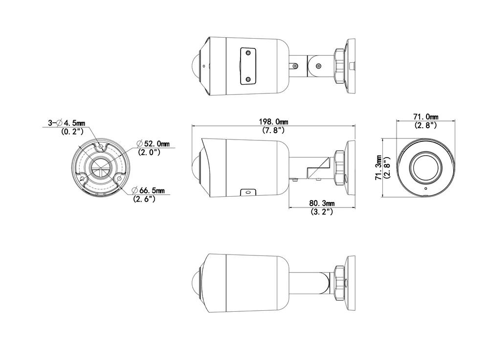 Thumbnail 6 for Uniview IPC2105SB-ADF16KM-I0 5MP HD Wide Angle Intelligent IR Fixed Bullet Network Camera