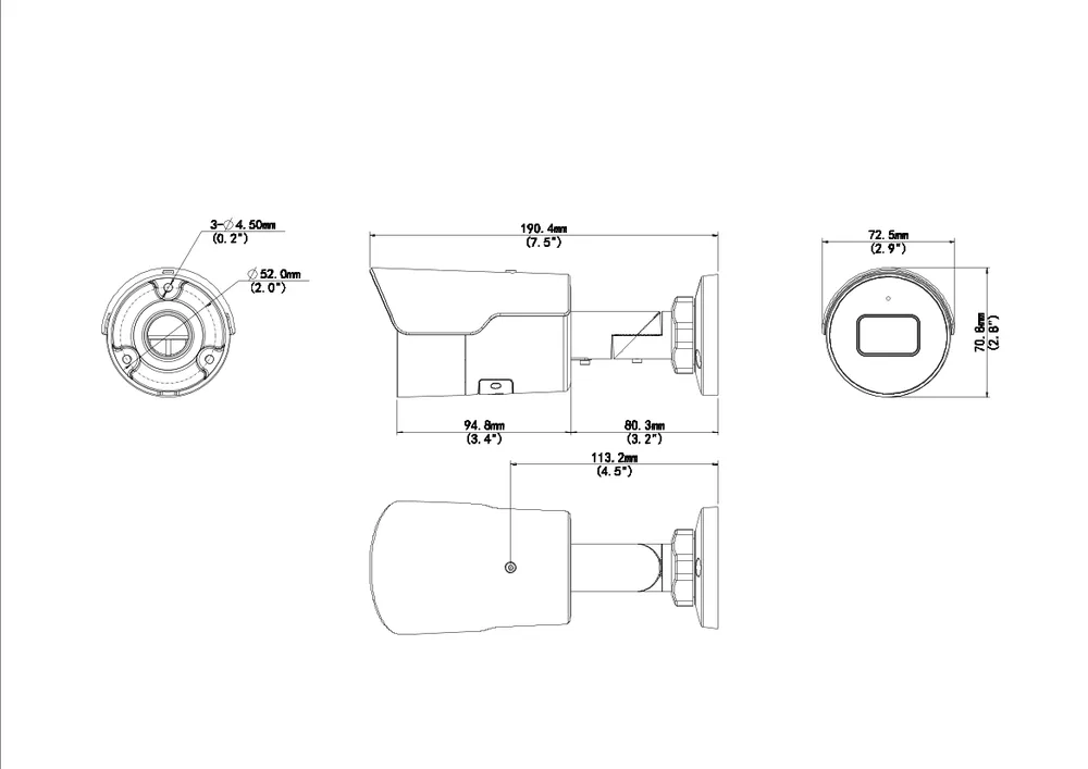Thumbnail 6 for Uniview IPC2124SR-ADF28KM-H 4MP HD Mini IR Fixed Bullet Network Camera