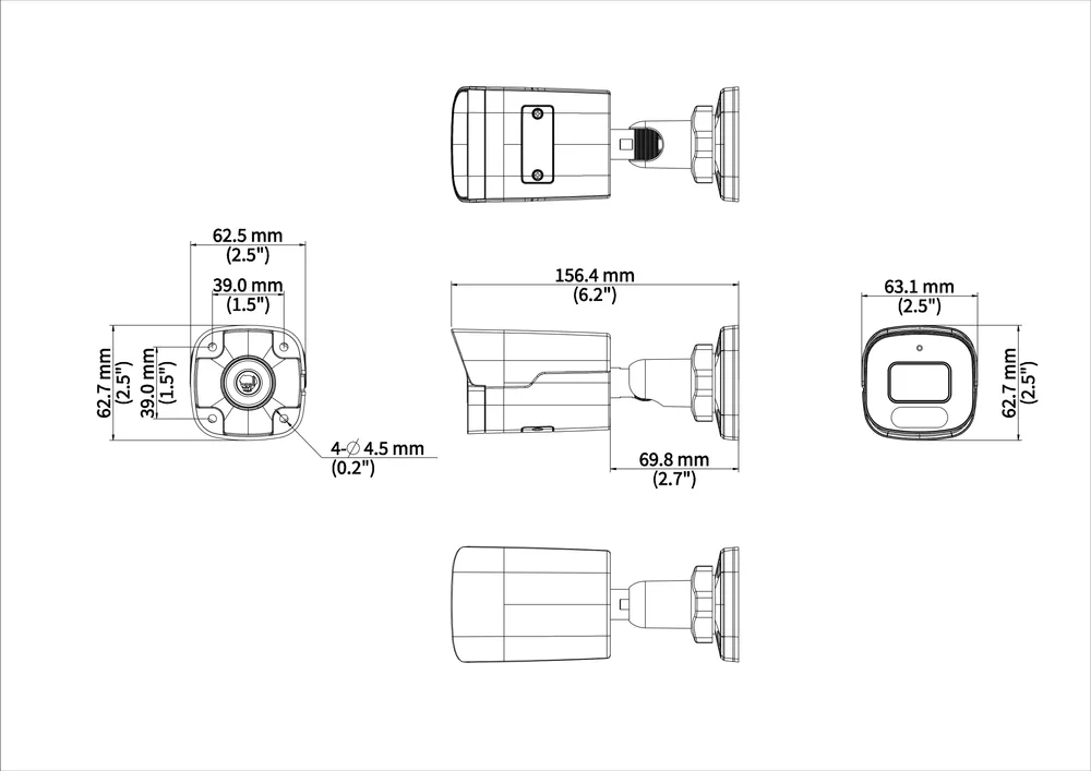Thumbnail 4 for Uniview IPC2126SB-ADF28(40)KM-DL-I1 6MP Fixed Intelligent Dual light Bullet Network Camera