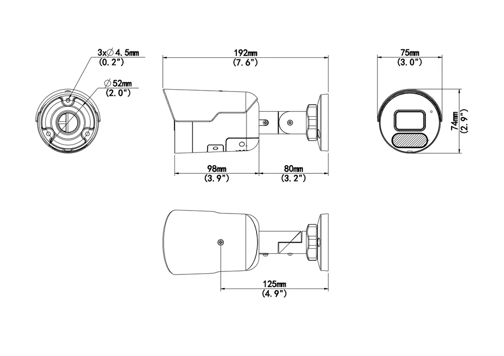 Thumbnail 6 for Uniview IPC2128SB-ADF28(40)KMC-I1 8MP HD Intelligent Light and Audible Warning Fixed Bullet Network Camera