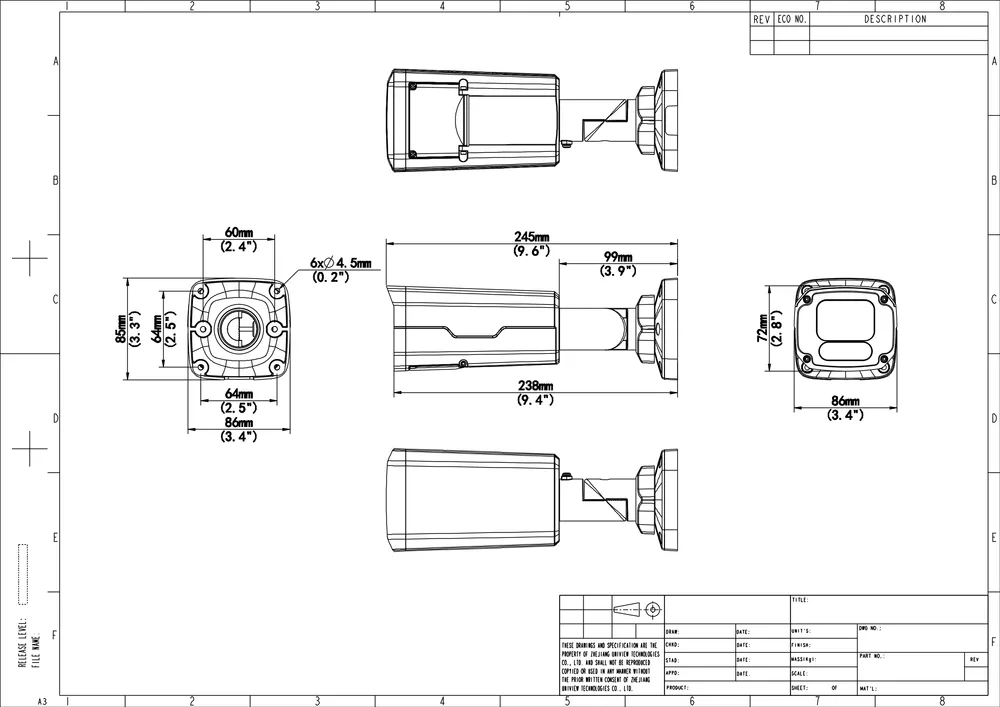 Thumbnail 7 for Uniview IPC2224SE-DF40(60)K-WL-I0 4MP HD Intelligent ColorHunter Fixed Bullet Network Camera