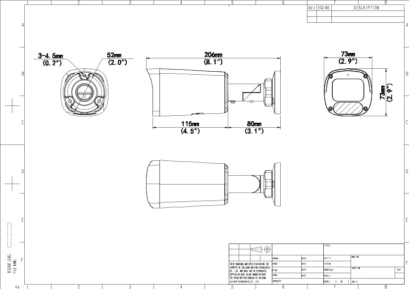 Thumbnail 6 for Uniview IPC2314SR-ADF28KM-WP 4MP ColorHunter with Wise-ISP Fixed Bullet Network Camera