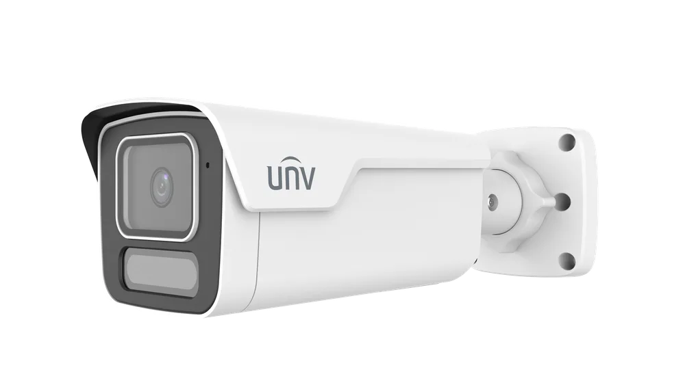 Uniview IPC2B14SE-ADF28(40)K-WP-I1 4MP ColorHunter with Wise-ISP Fixed Warm Light Bullet Network Camera