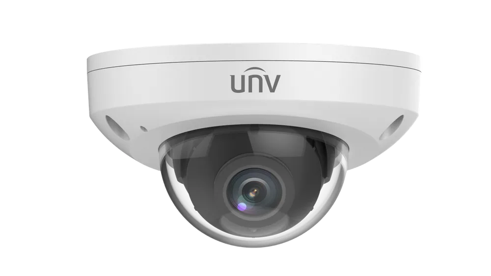 Thumbnail 2 for Uniview IPC312SB-ADF28K-I0 2MP HD Intelligent LightHunter IR Fixed Mini Dome Camera