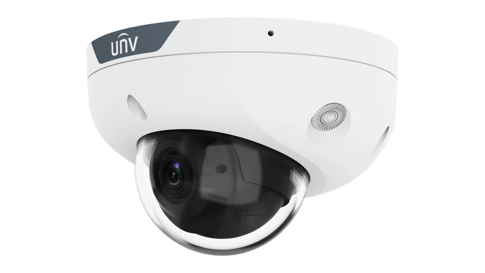 Uniview IPC318SB-ADF28KMC-DL-I1 8MP HD Intelligent Light and Audible Warning Fixed Mini Dome Camera